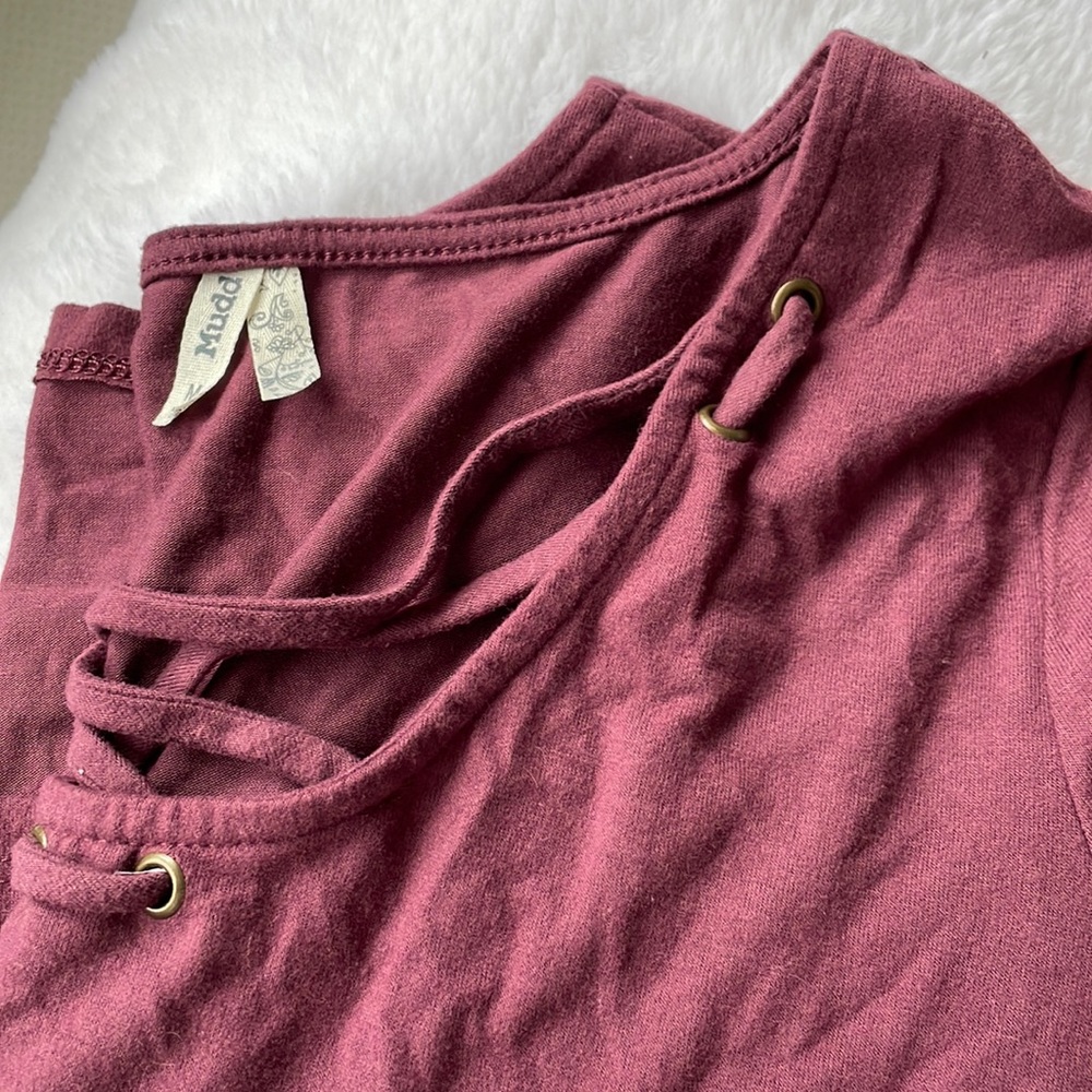 Darker purple Mudd long sleeve shirt